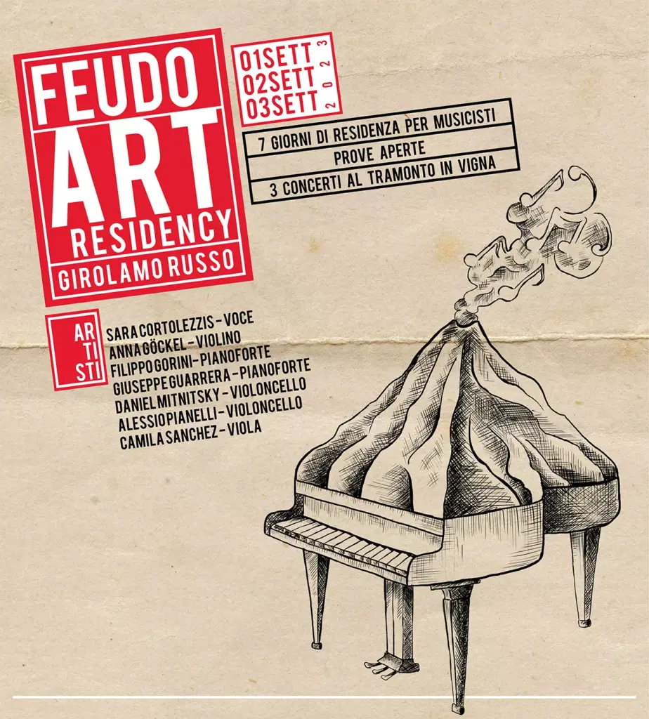 Feudo Art Residency flyer